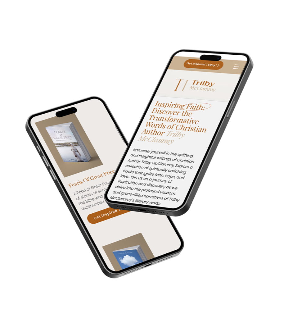 Mobile Responsive Website Trilby McClammy