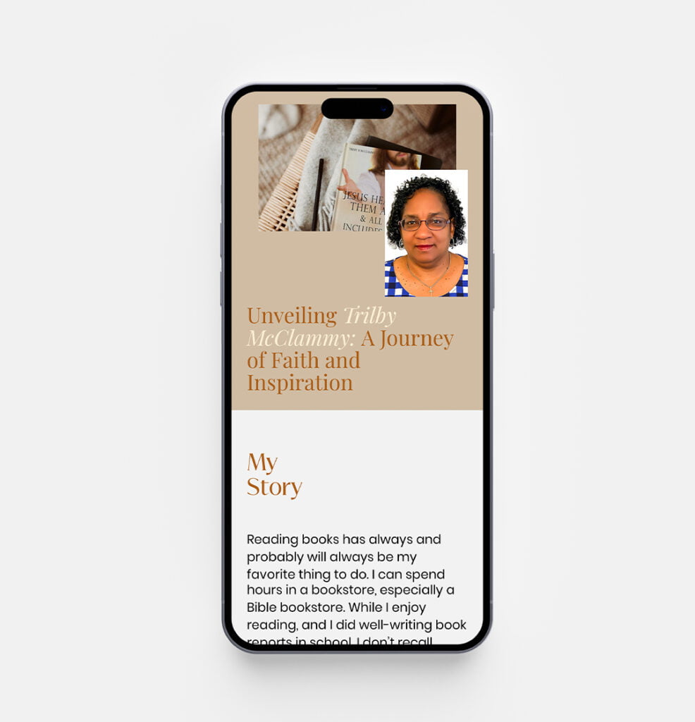 Mobile Responsive Website Design Trilby McClammy