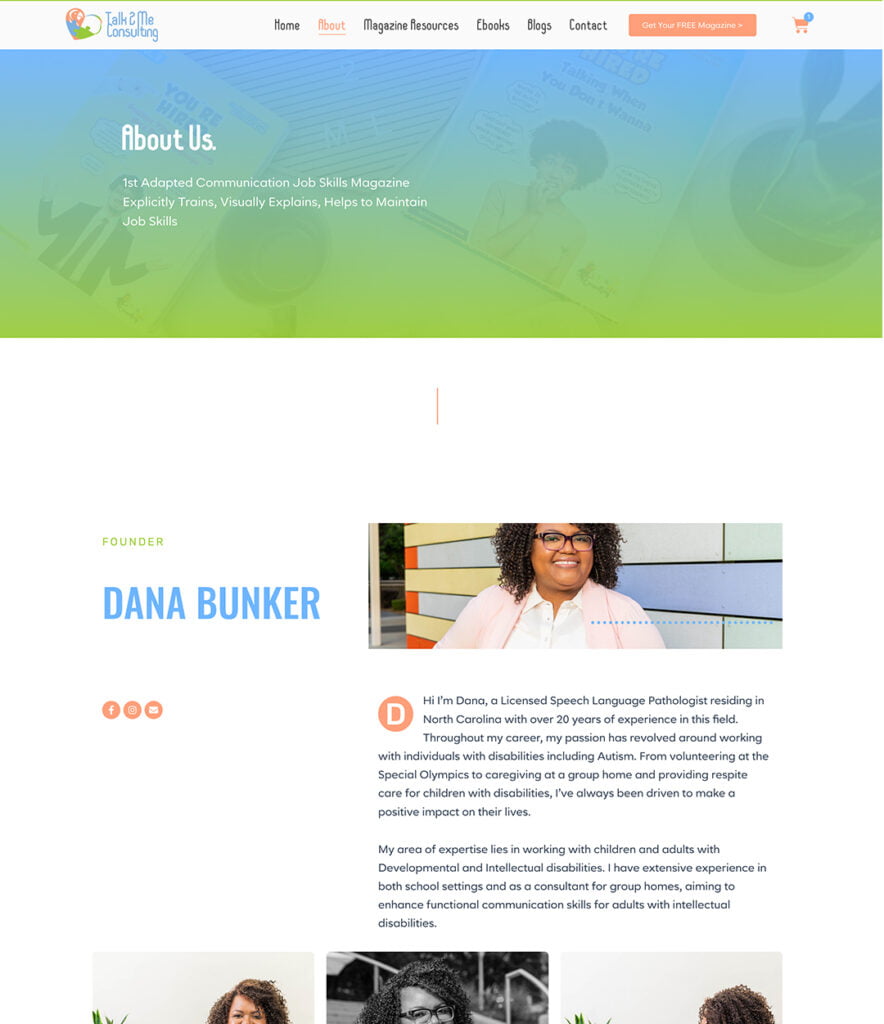 mockup for website profilesArtboard 92